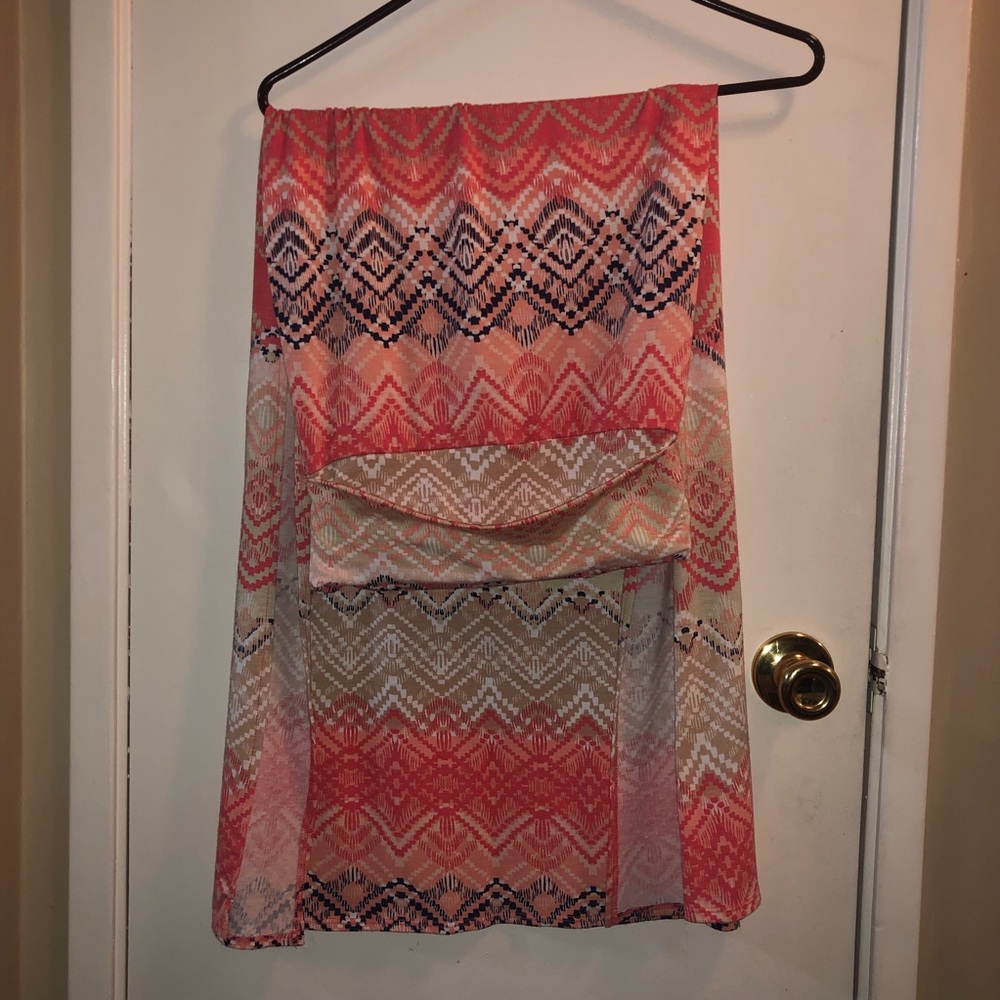 Joe B Pink Maxi Skirt